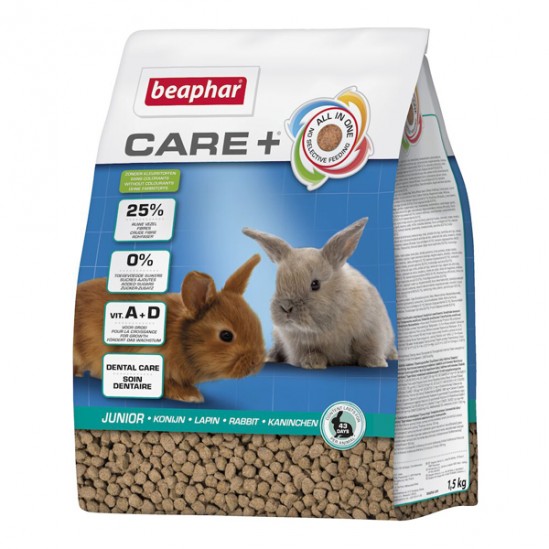 Beaphar Care+ alimentation lapin junior 1.5Kg