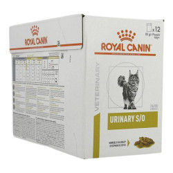 Royal Canin Urinaire S/O chat morceaux sauce 12 x 85gr
