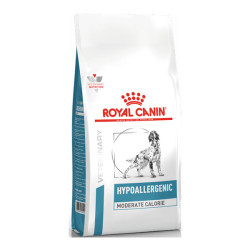 Royal Canin Hypoallergénique chien adulte croquettes calories modérées 7kg